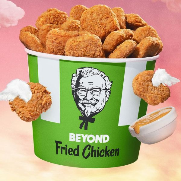 Roślinny kurczak od Beyonda w KFC - nie dla wegan?
